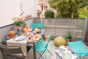 Suite Oisivité classée 3 étoiles avec Terrasse, Climatisation et Garage